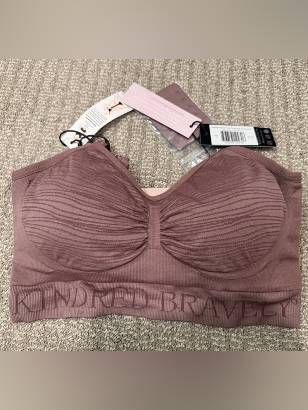 Kindred Bravely Seamless Nursing Bra in Mauve